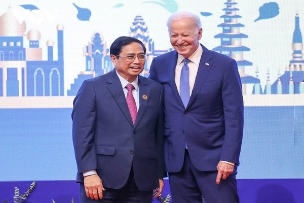 Thủ tướng Phạm Minh Chính gặp Tổng thống Mỹ Joe Biden