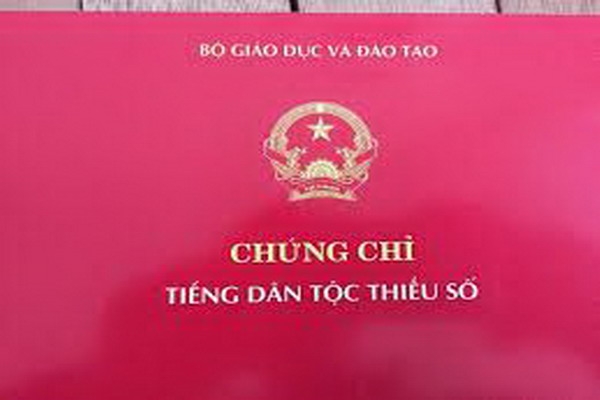 Đào tạo, bồi dưỡng và cấp chứng chỉ tiếng dân tộc thiểu số