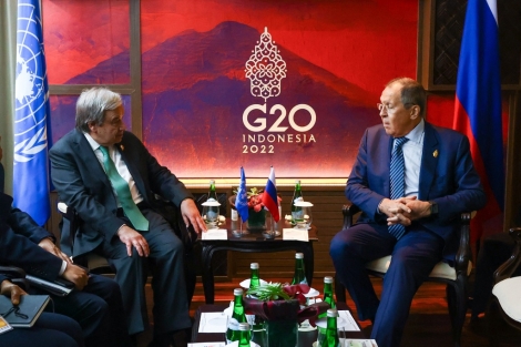 Ngoại trưởng Nga rời G20 sớm