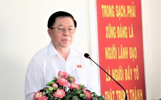 Đại biểu Quốc hội tỉnh tiếp xúc cử tri thành phố Tây Ninh