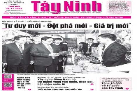 Điểm báo in Tây Ninh ngày 28.11.2022