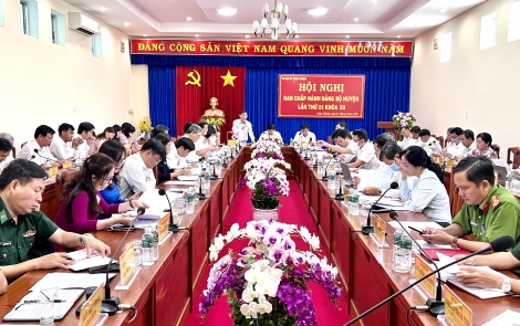 Ban Chấp hành Đảng bộ huyện Châu Thành: Hội nghị lần thứ 25 khoá XII