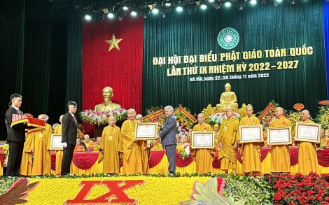 Khai mạc Đại hội đại biểu Phật giáo toàn quốc lần thứ IX, nhiệm kỳ 2022 – 2027