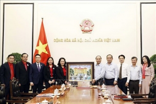 Chủ tịch nước làm việc với lãnh đạo Trung ương Hội Chữ thập đỏ Việt Nam