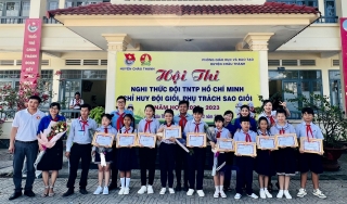 Châu Thành:Hội thi Nghi thức Đội Thiếu niên Tiền phong Hồ Chí Minh, năm học 2022 - 2023