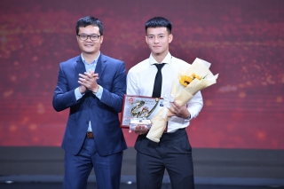 Cầu thủ người Tây Ninh nhận danh hiệu “Vua phá lưới” Giải hạng Nhất quốc gia 2022