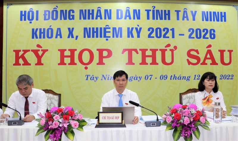 Khai mạc kỳ họp thứ 6 HĐND tỉnh khoá X, nhiệm kỳ 2021-2026