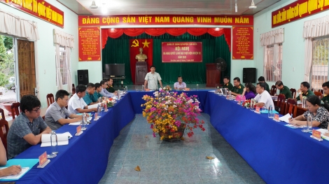 Đảng uỷ Quân sự huyện Tân Biên: Ra nghị quyết lãnh đạo thực hiện nhiệm vụ năm 2023