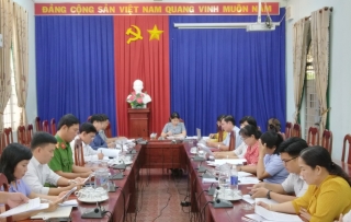 Ban Pháp chế HĐND huyện Gò Dầu: Thẩm tra các báo cáo trình kỳ họp thứ năm HĐND huyện