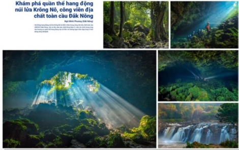 Khám phá hang động núi lửa Krông Nô nhận Giải thưởng Nhiếp ảnh xuất sắc của năm 2022