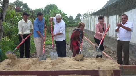 Thị xã Trảng Bàng: Khởi công công trình đường "đền ơn đáp nghĩa" tại phường An Tịnh