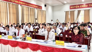 HĐND huyện Châu Thành: Khai mạc kỳ họp thứ 5, khoá XII, nhiệm kỳ 2021-2026