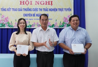 Ngân hàng Nhà nước chi nhánh tỉnh Tây Ninh: Tổng kết trao giải thưởng Cuộc thi trắc nghiệm trực tuyến chuyển đổi số chuyên đề ngân hàng