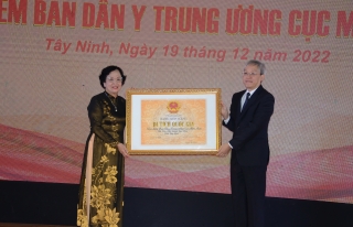 Tây Ninh: Đón nhận Bằng xếp hạng địa điểm Ban Dân y Trung ương Cục miền Nam là Di tích lịch sử quốc gia