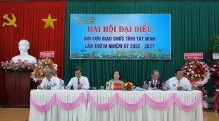 Đại hội đại biểu Hội Cựu giáo chức tỉnh Tây Ninh lần thứ IV, nhiệm kỳ 2022- 2027