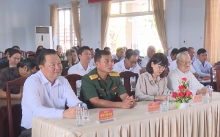 Hòa Thành: Họp mặt kỷ niệm 78 năm Ngày thành lập Quân đội nhân dân Việt Nam