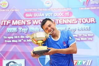Hoàng Nam có chuỗi thắng kỷ lục, được Liên đoàn quần vợt quốc tế vinh danh
