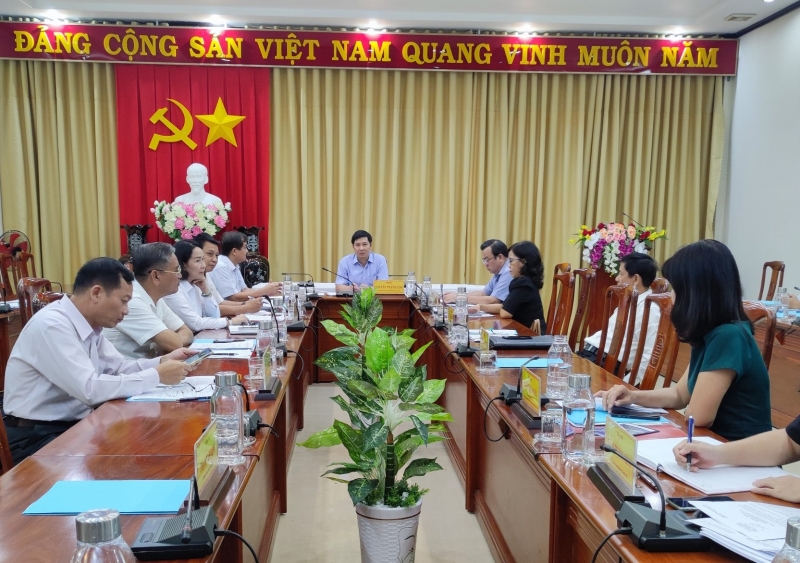 Ban Chỉ đạo phòng, chống tham nhũng, tiêu cực tỉnh họp phiên họp thứ ba