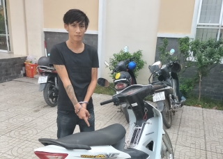 Công an TP. Tây Ninh: Bắt quả tang đối tượng trộm xe mô tô
