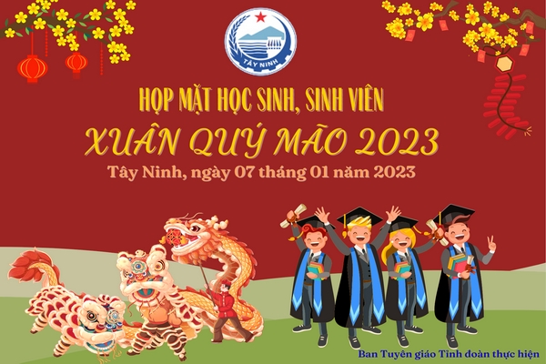 Họp mặt học sinh, sinh viên Xuân Quý Mão năm 2023