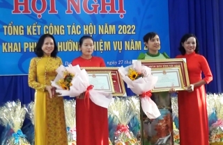 Hội LHPN huyện Dương Minh Châu: Tổng kết hoạt động phong trào Hội năm 2022