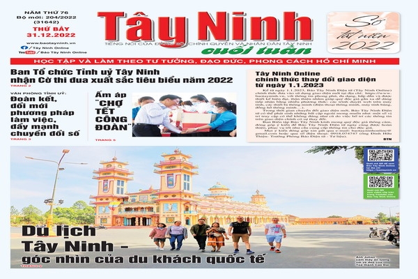 Điểm báo in Tây Ninh ngày 31.12.2022