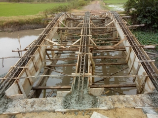 Thị xã Trảng Bàng: Khởi công xây dựng cầu giao thông nông thôn tại xã Phước Bình