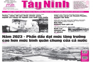 Điểm báo in Tây Ninh ngày 06.01.2023
