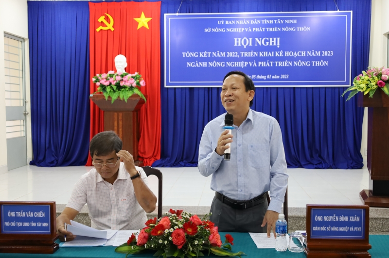 Sở Nông nghiệp và Phát triển nông thôn tổng kết năm 2022 và triển khai kế hoạch năm 2023