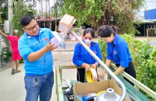 Huyện Châu Thành: Thực hiện công trình “Thắp sáng đường quê”