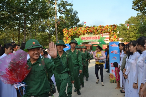 Huyện Châu Thành: Sẵn sàng cho ngày hội tòng quân