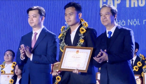 Tây Ninh có 2 cá nhân đạt danh hiệu “Học sinh 3 tốt” cấp Trung ương đoàn