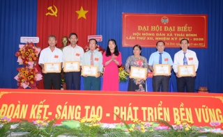 Hội Nông dân xã Thái Bình: Đại hội đại biểu nhiệm kỳ 2023-2028
