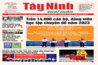 Điểm báo in Tây Ninh ngày 14.01.2023