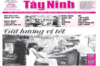 Điểm báo in Tây Ninh ngày 16.01.2023