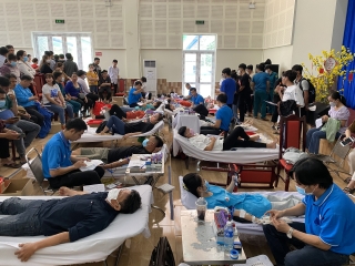 Huyện Tân Biên: Tiếp nhận 311 đơn vị máu chương trình “Lễ hội xuân hồng”