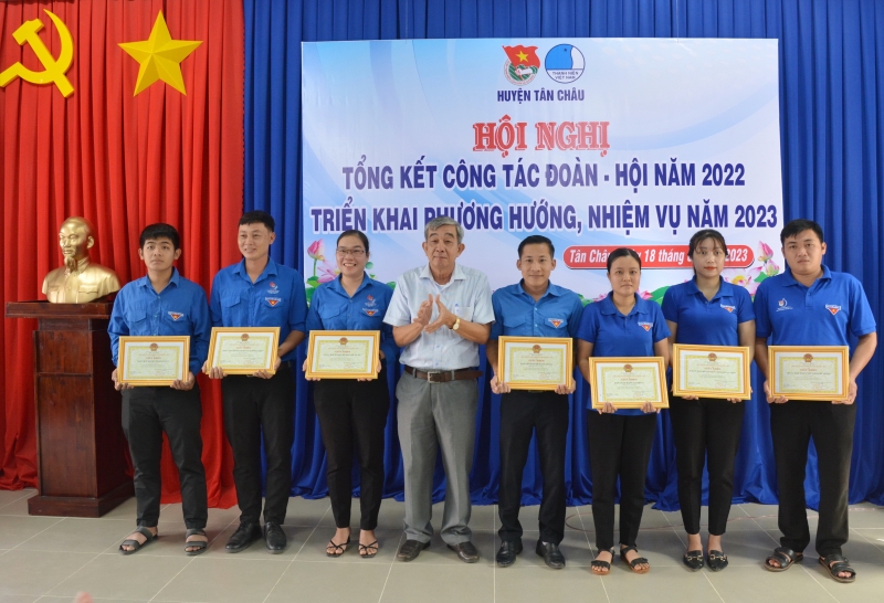 Tân Châu: Công tác Đoàn - Hội và phong trào thanh thiếu nhi đạt nhiều kết quả tích cực