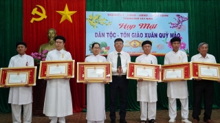 TP. Tây Ninh: Họp mặt dân tộc, tôn giáo Xuân Quý Mão 2023