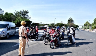 Công an Thành phố Tây Ninh: Thông báo phân luồng giao thông Hội xuân núi Bà Đen