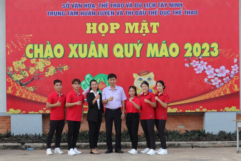 Trung tâm huấn luyện và thi đấu thể dục thể thao tỉnh: Họp mặt chào xuân Quý Mão 2023