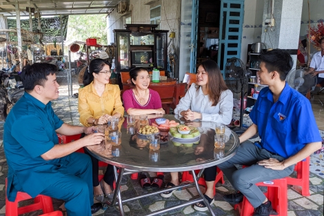 Trảng Bàng: Nữ công dân tình nguyện nhập ngũ năm 2023