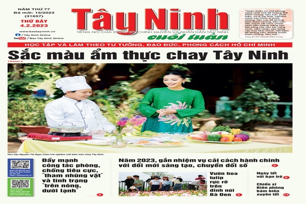 Điểm báo in Tây Ninh ngày 04.02.2023