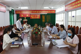 Bộ Y tế kiểm tra công tác phòng, chống dịch dịp tết nguyên đán và mùa lễ hội 2023 tại tỉnh Tây Ninh