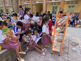 Trường tiểu học Thạnh Tây: Duy trì tốt phong trào đọc sách trong nhà trường