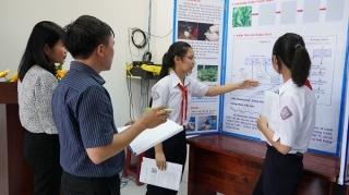 Thành phố Tây Ninh: Sôi động cuộc thi sáng tạo khoa học kỹ thuật cấp THCS