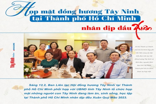 Họp mặt đồng hương Tây Ninh tại Thành phố Hồ Chí Minh nhân dịp đầu Xuân