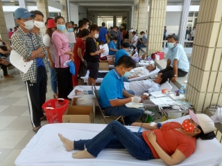 Trảng Bàng: Hiến máu nhân đạo đạt 25% chỉ tiêu cả năm