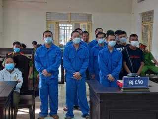 Tân Biên: Gây rối trật tự công cộng, 12 bị cáo bị tuyên phạt 170 tháng tù giam