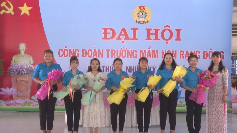 Hòa Thành: Đại hội điểm Công đoàn Trường mầm non Rạng Đông