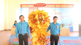 Gò Dầu: Đại hội Công đoàn cơ sở Công ty TNHH Đặc Rạng Việt Nam